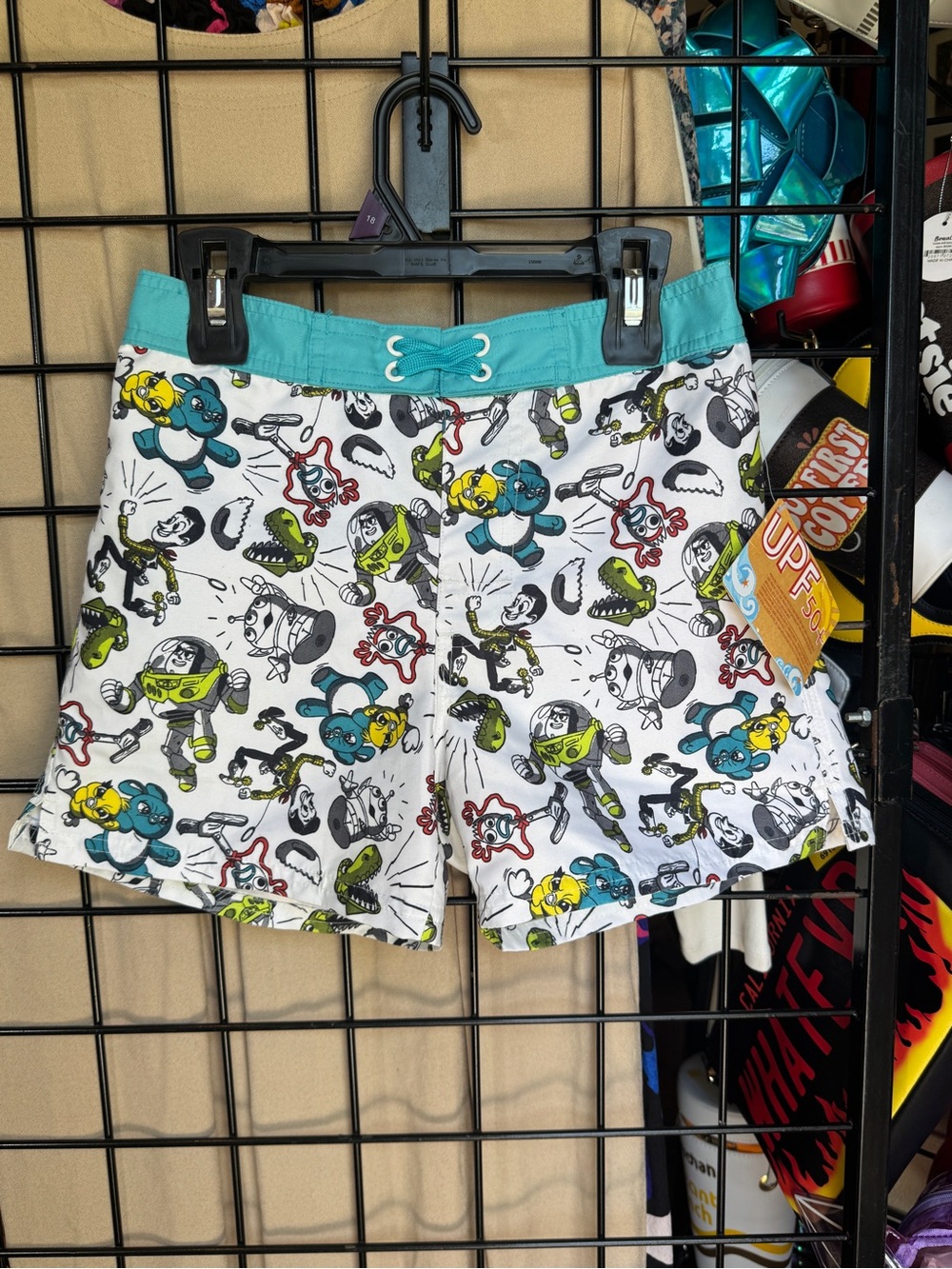 NWT Disney Store Toy Story Boy's Swim Trunks Shorts Swimsuit